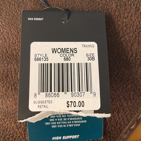 New Nike Pro 360 Support Rival High Support Training Bra Womens 30B 686135 680 - Picture 3 of 4